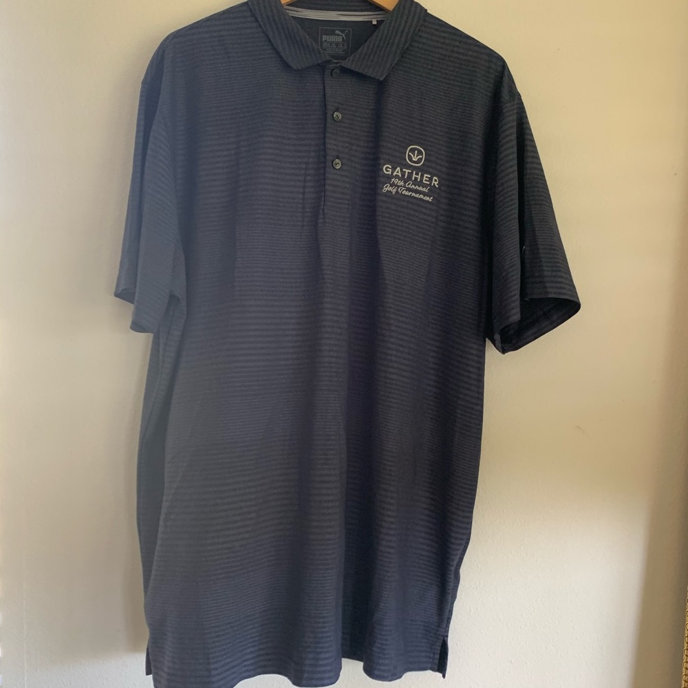 Golf shirt- Gather Bank tournament
